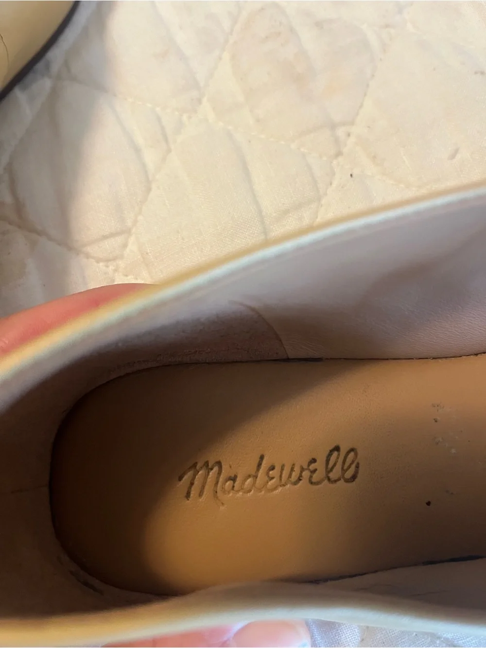 Madewell Women's Buckle Mary Jane Flats in Butter Yellow